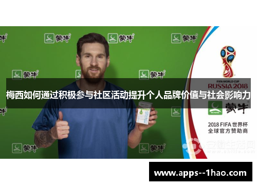 梅西如何通过积极参与社区活动提升个人品牌价值与社会影响力